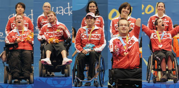 canada-boccia-medalists-guadalajara-2011